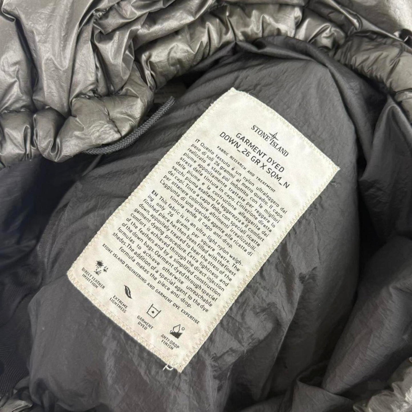 Stone Island Garment Dyed Down Jacket (XXL)