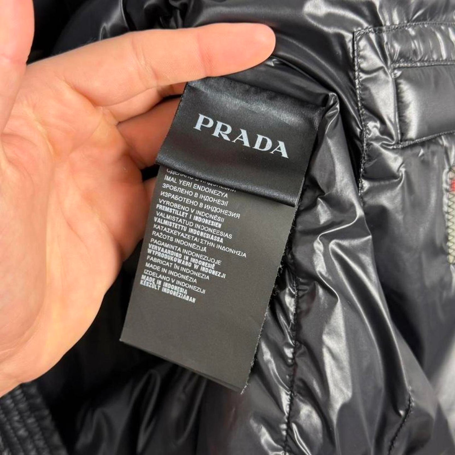 Prada Milano Padded Vest Black (Fits L/XL)