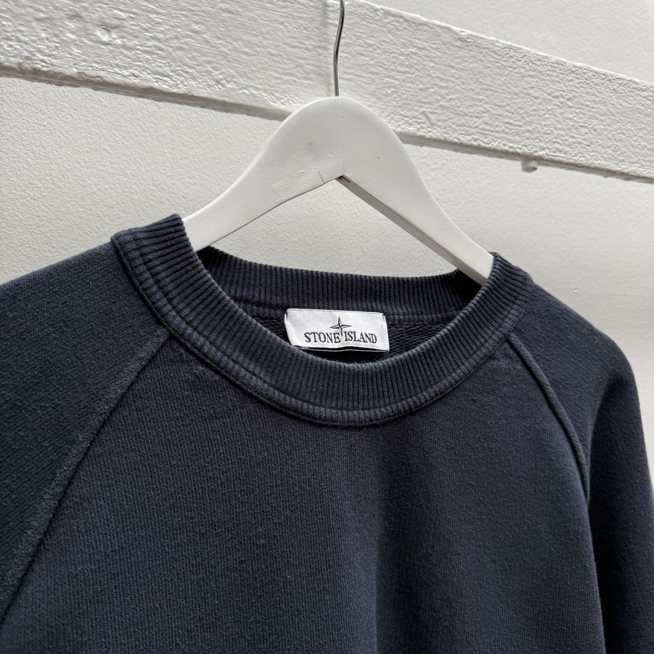 Stone Island Heavyweight Logo Sweatshirt (XXL)