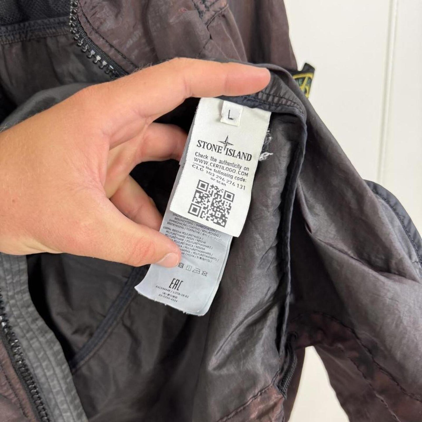 Stone Island Nylon Metal Weft Jacket (L)