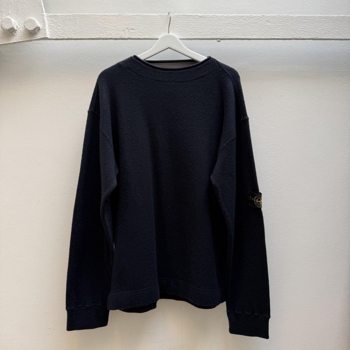Stone Island Vintage Early 2000s Wool Blend Knit Jumper (XL)