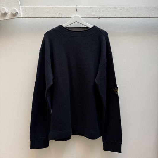 Stone Island Vintage Early 2000s Wool Blend Knit Jumper (XL)