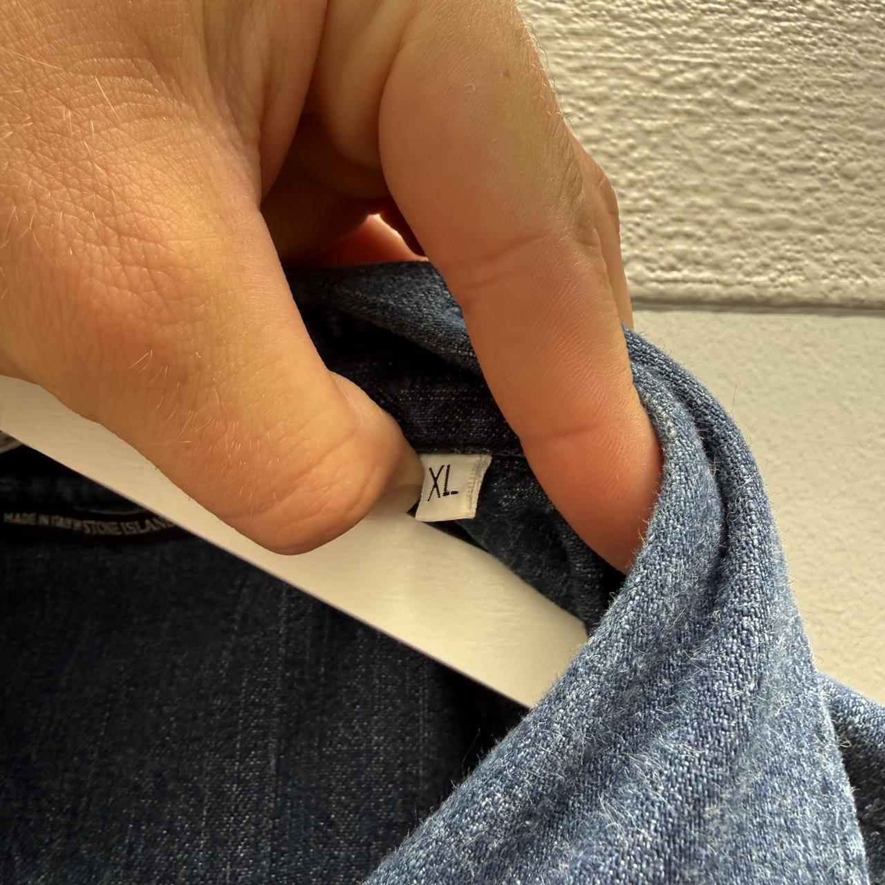 Stone Island 00’s Denim Shirt (XL)
