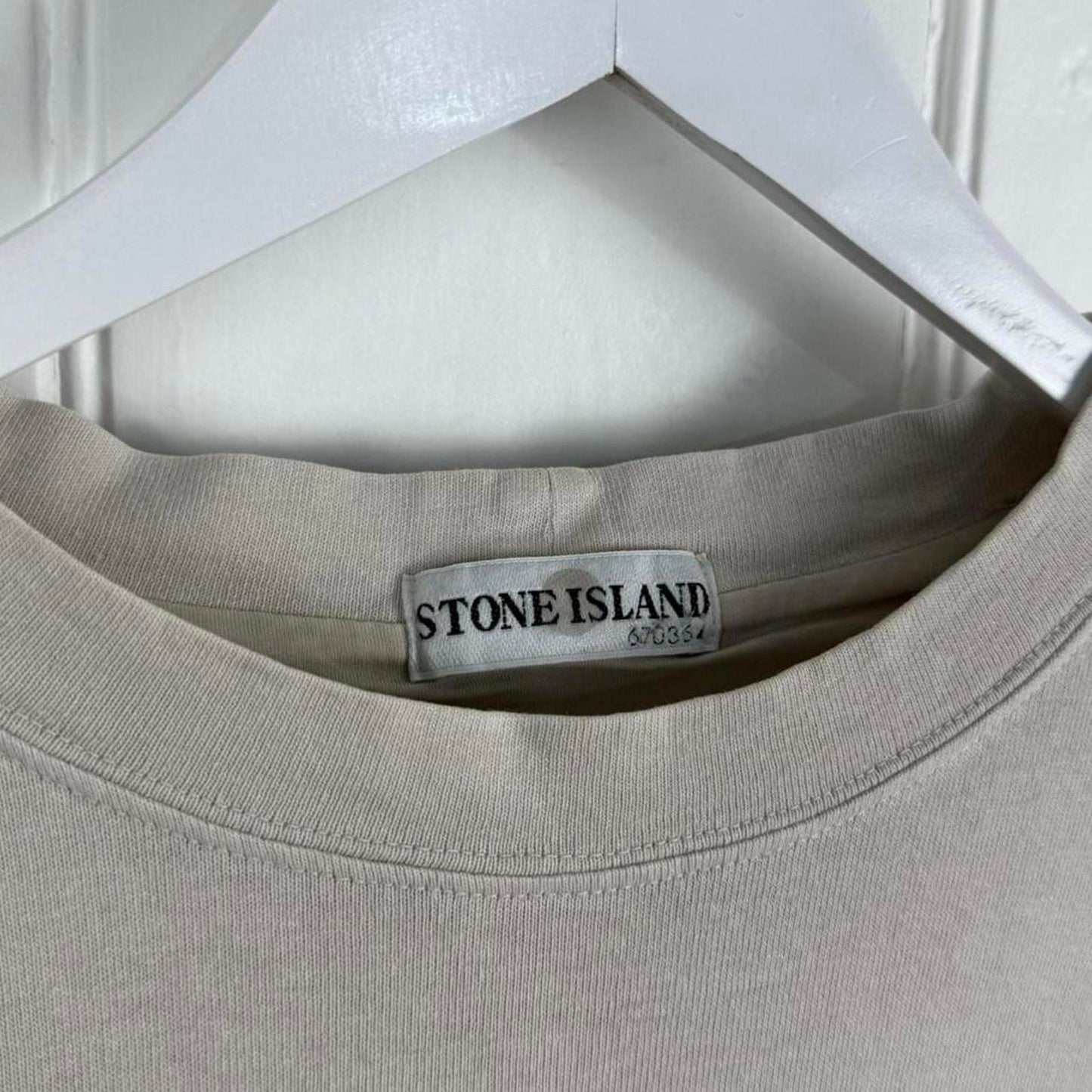 Stone Island Crewneck Sweatshirt Beige (XL)