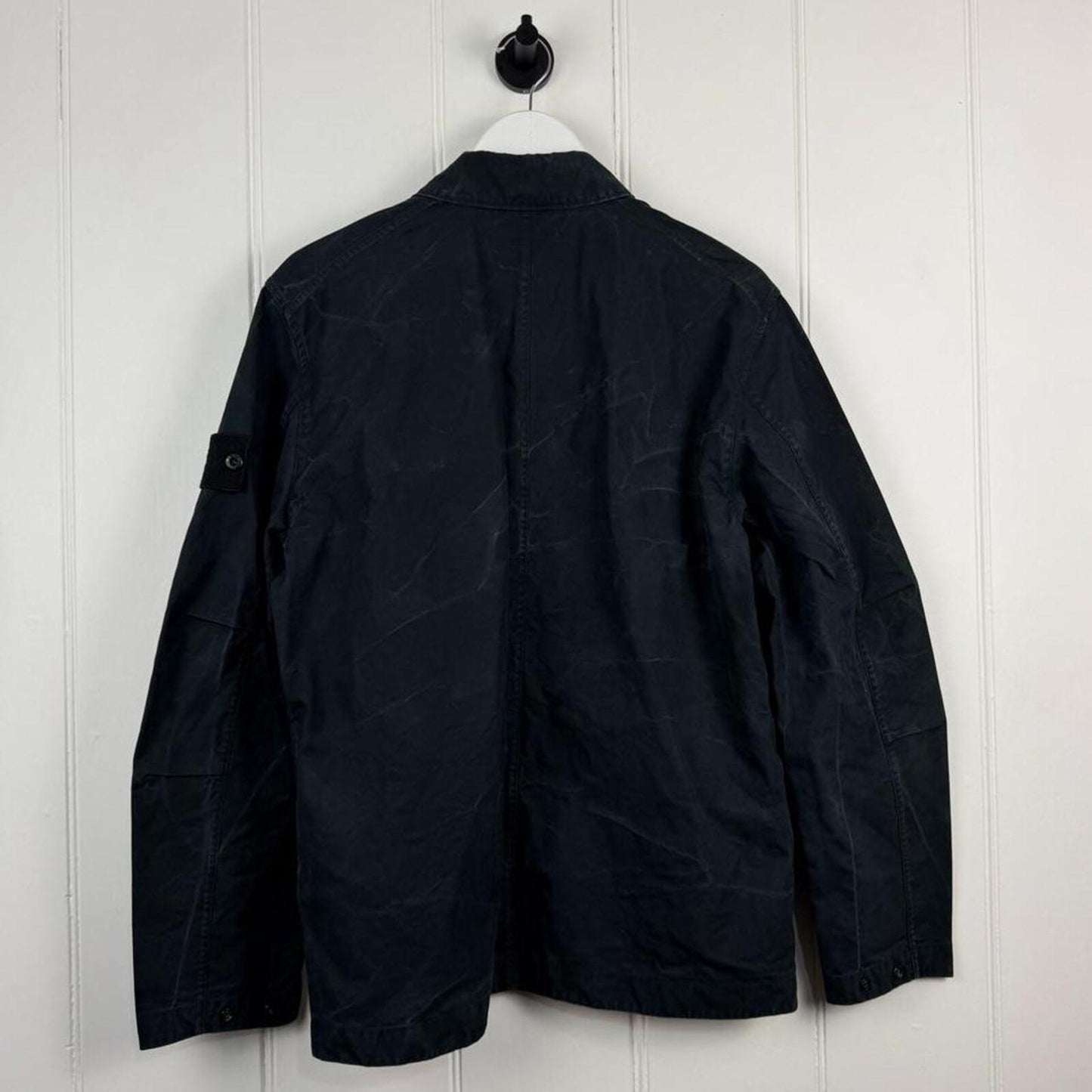 Stone Island Ghost Piece Oventile Jacket Black (L)