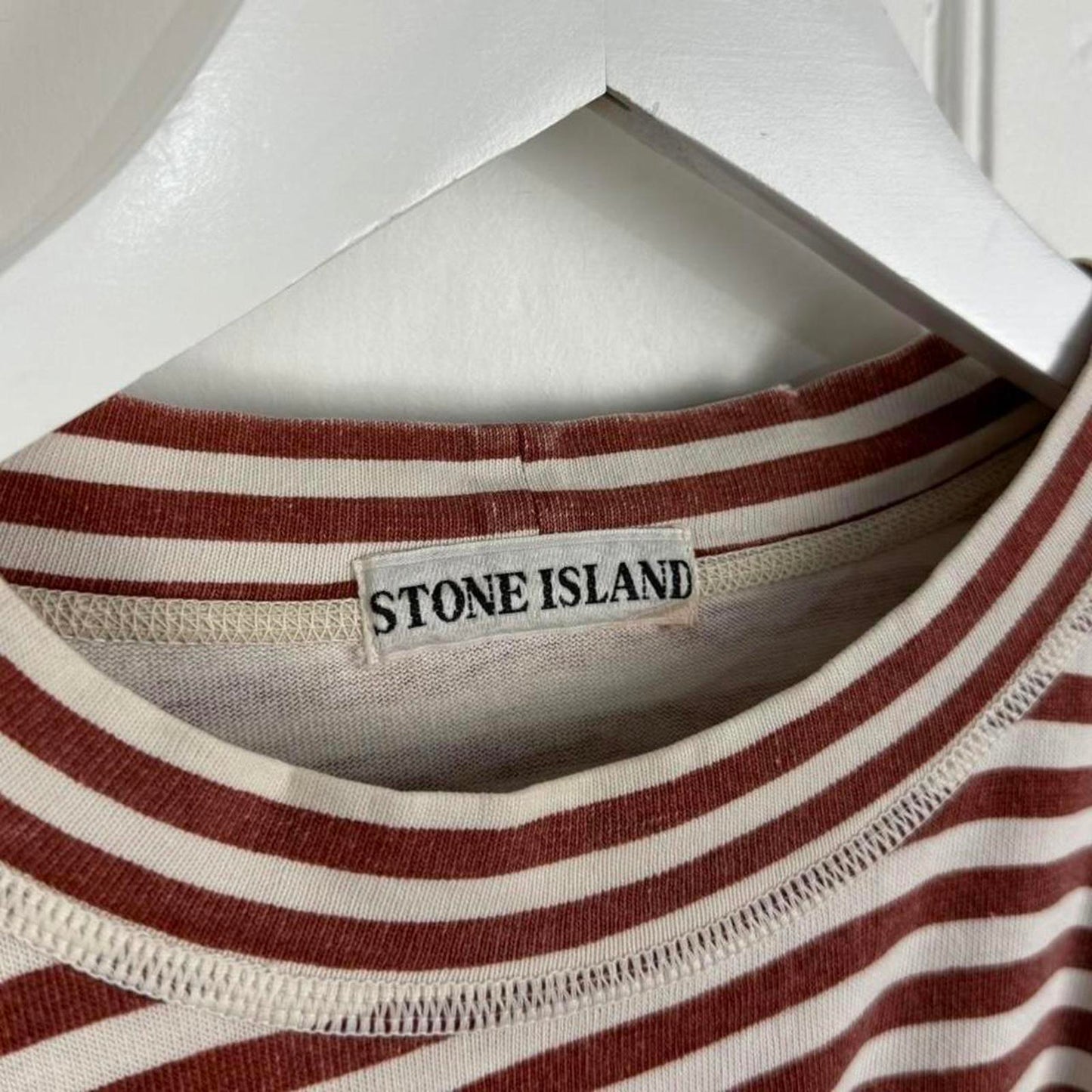 Stone Island 1980s Striped T-Shirt (M)