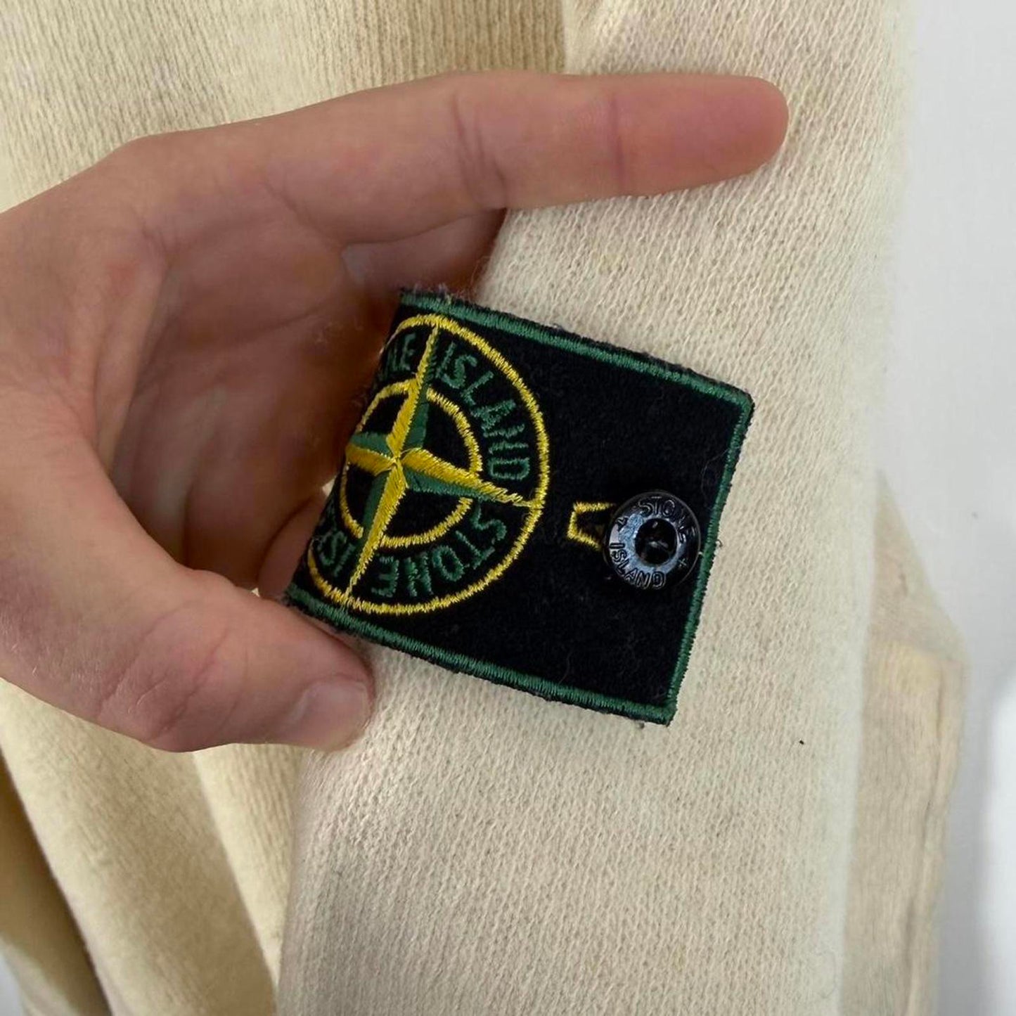 Stone Island Wool Knit Cream (XL)