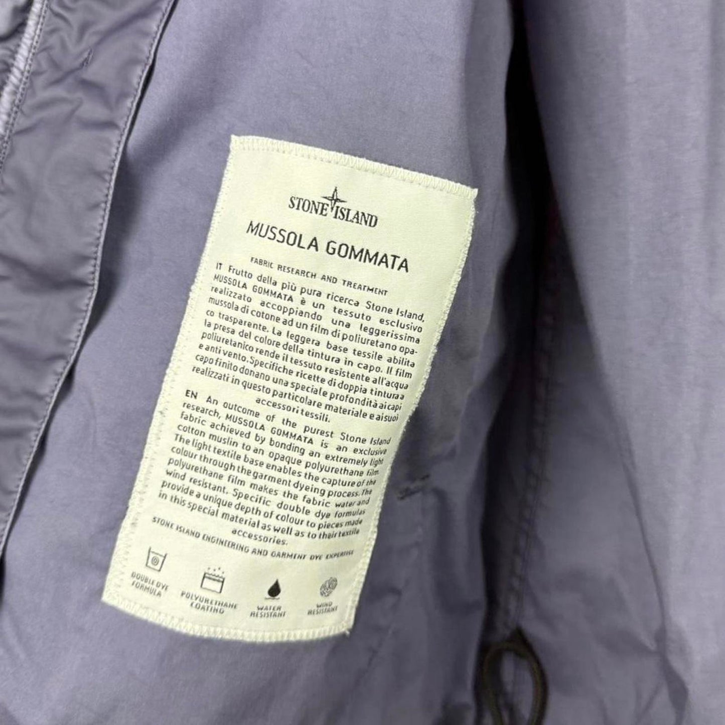 Stone Island Mussola Gommata Jacket (L)