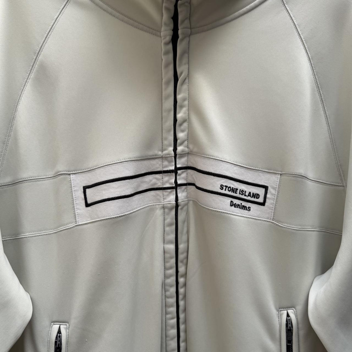Stone Island 00’s Denims Logo Track Jacket (XXL)