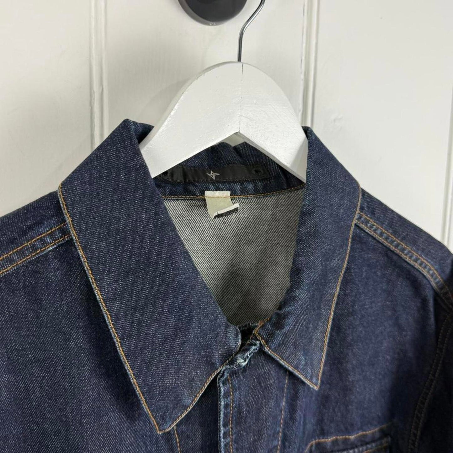 Stone Island Denim Jacket (XXL)