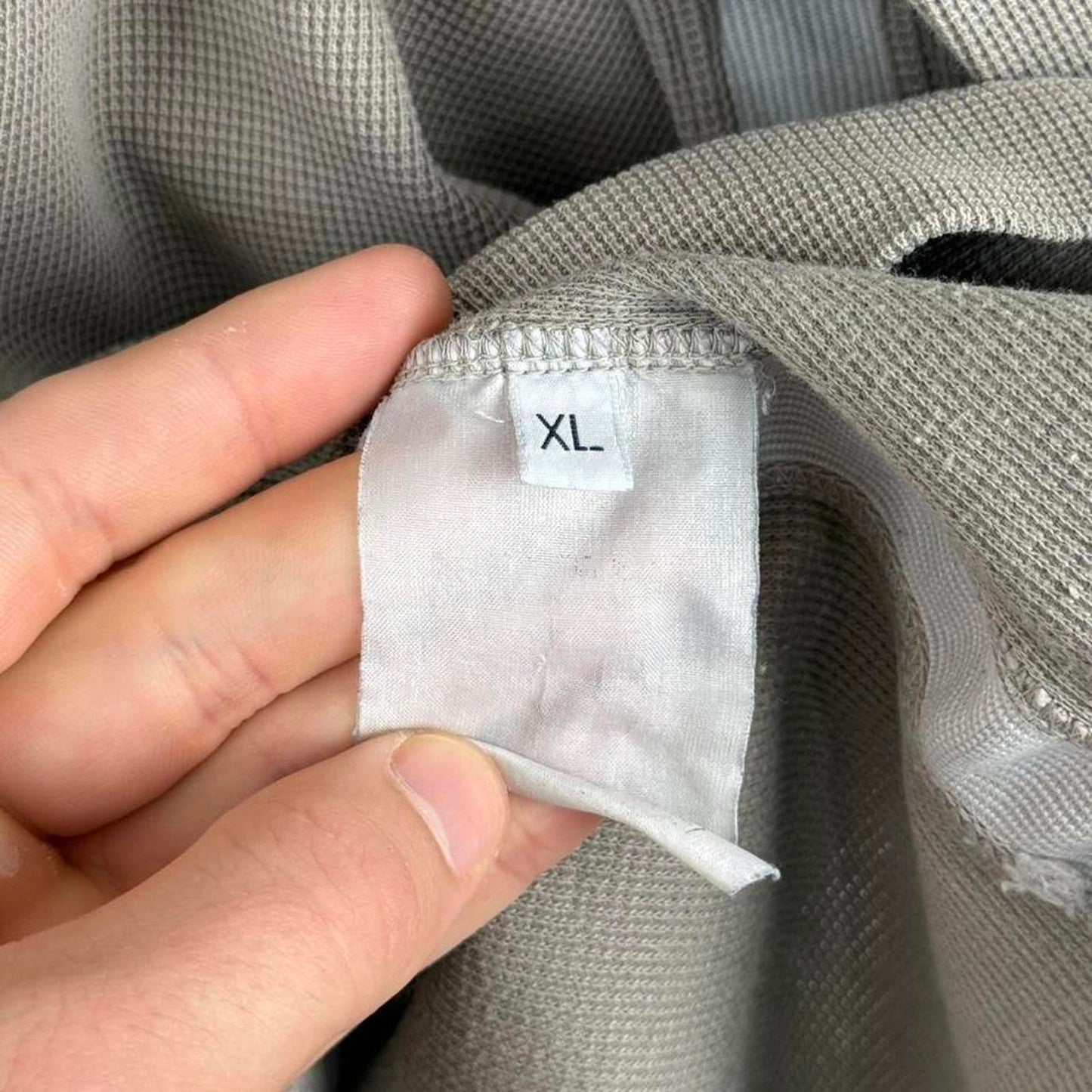 Stone Island Denims Waffle Knit Sweatshirt (XL)