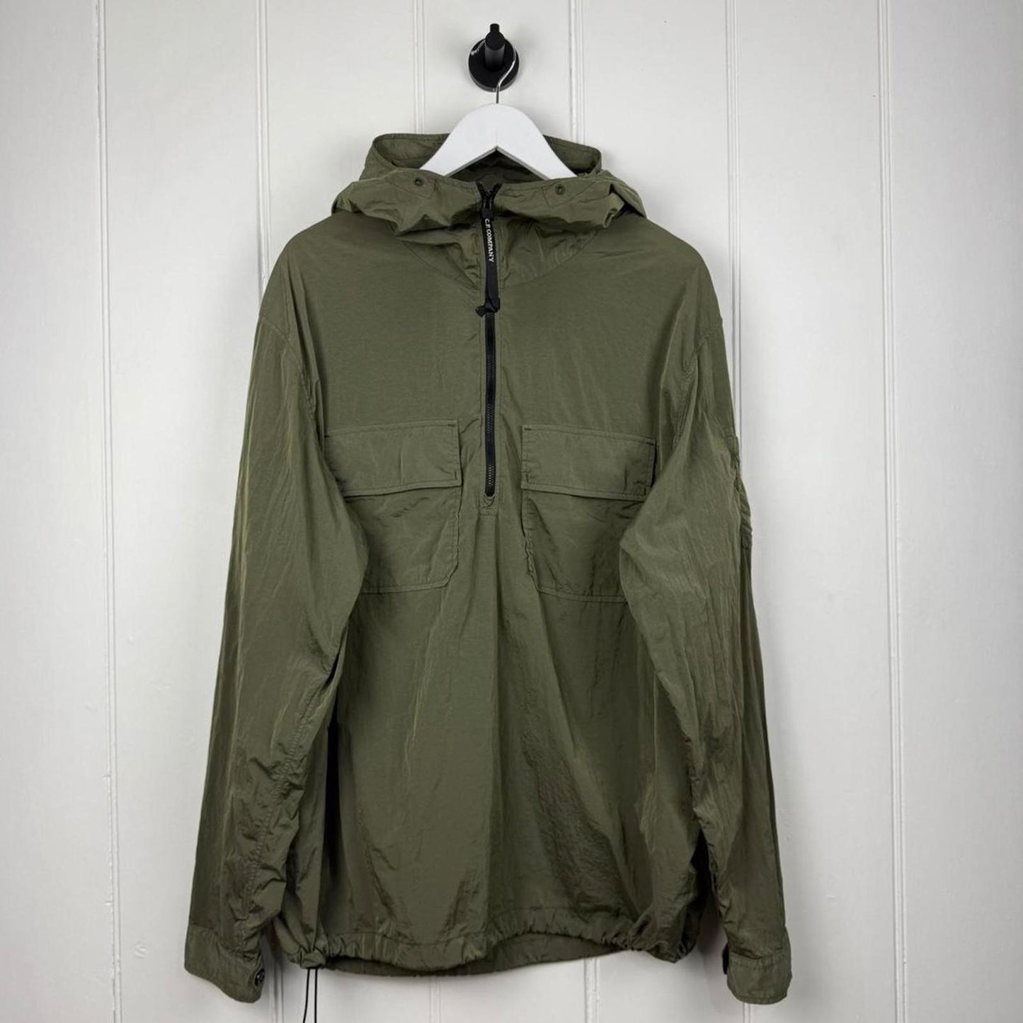 CP Company Nylon Smock Jacket in Khaki (XL)