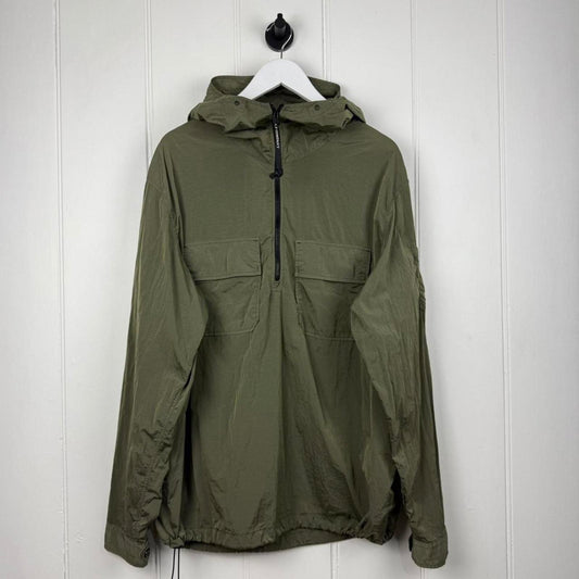 CP Company Nylon Smock Jacket in Khaki (XL)