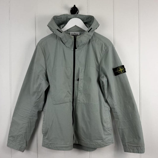 Stone Island Supima Cotton Twill Stretch-TC Jacket Sage Green (L)