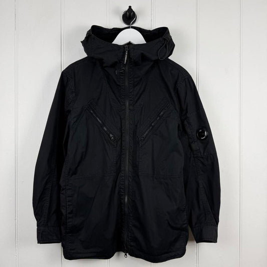 CP Company Canvas Zip Jacket Black (L)