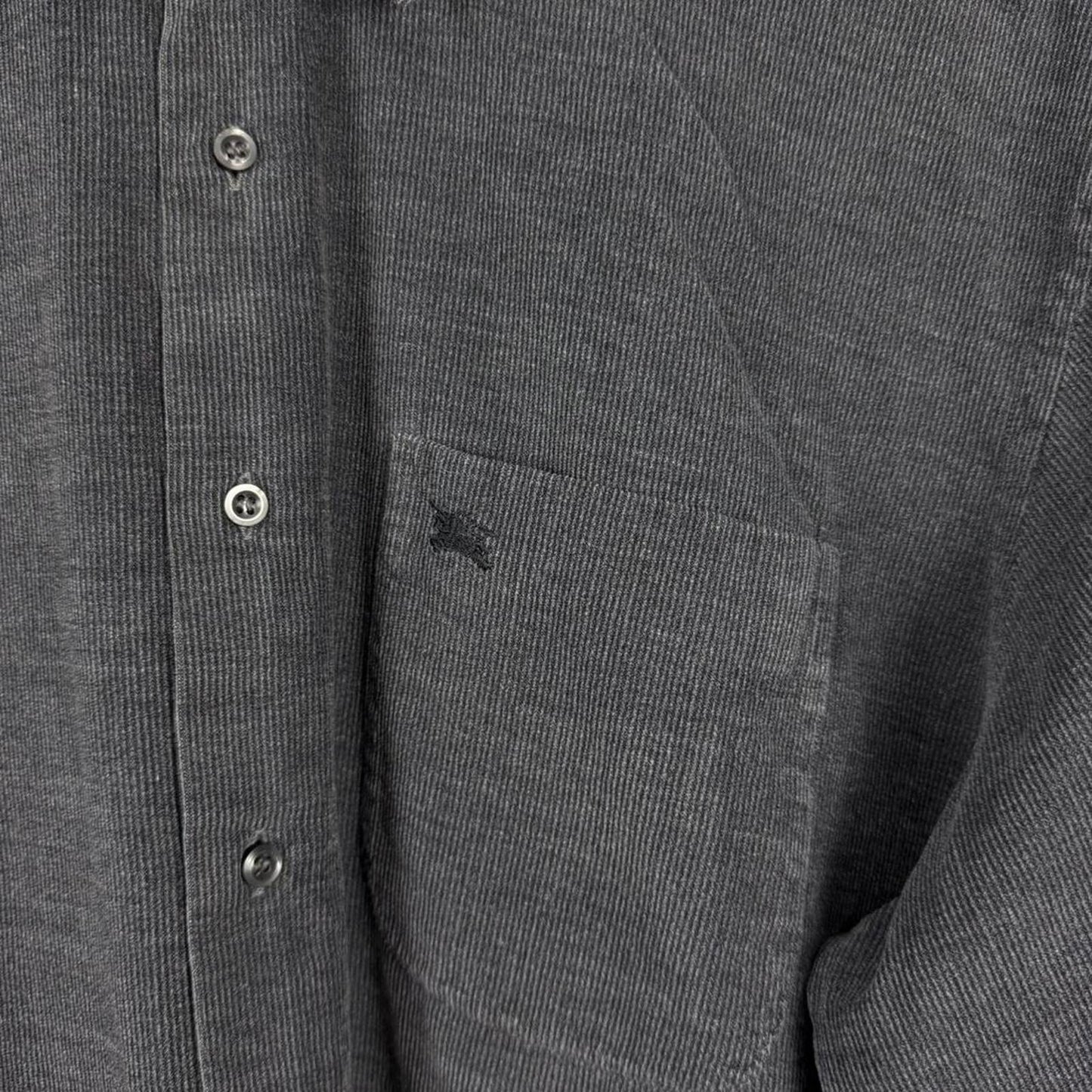 Burberry Corduroy Shirt Grey (L)