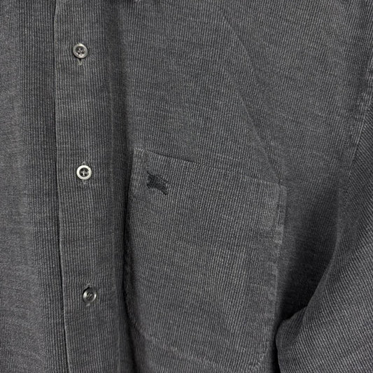 Burberry Corduroy Shirt Grey (L)