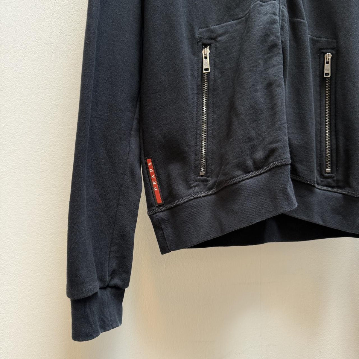 Prada Sport Linea Rossa Full Zip Hoodie (L)