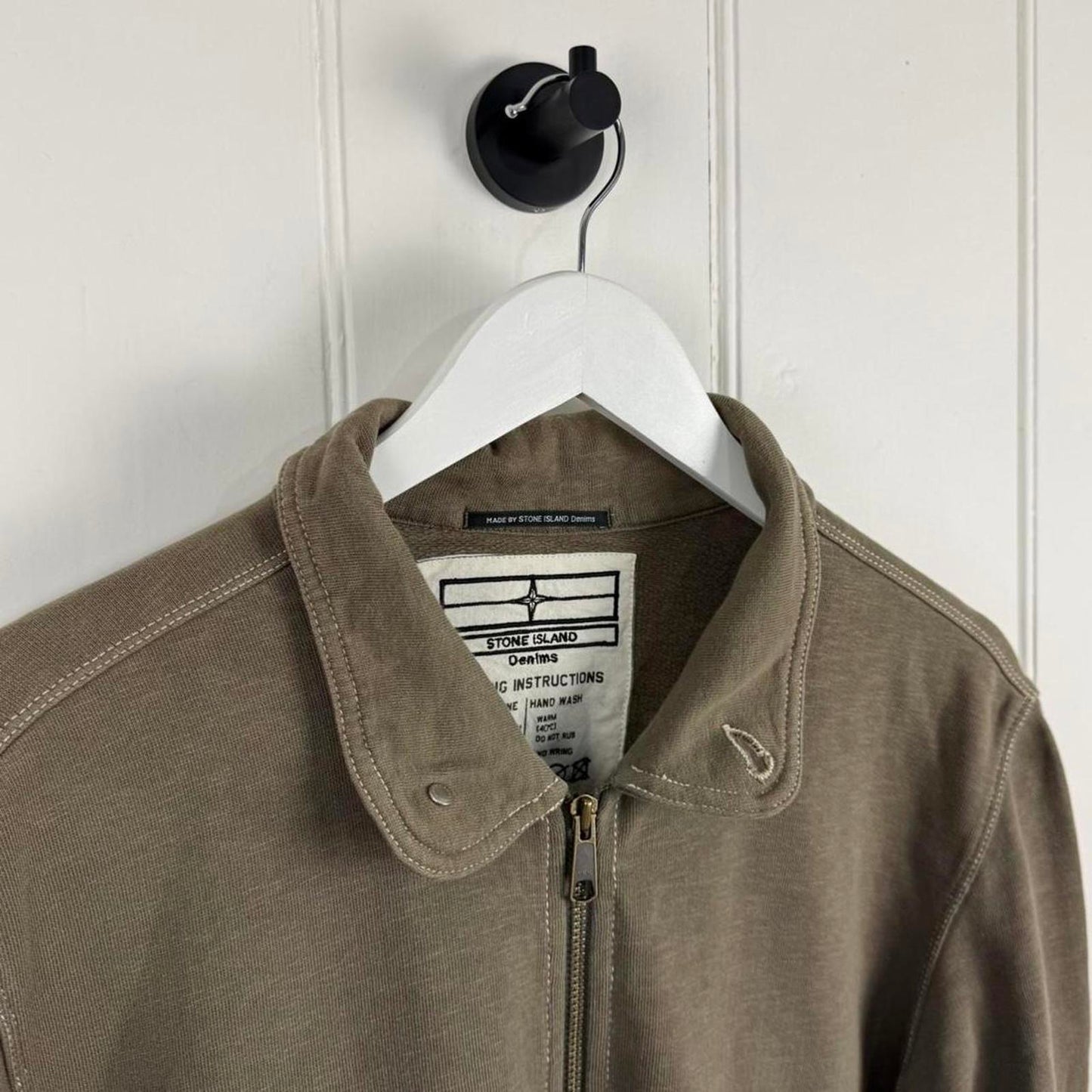 Stone Island Denims Collection Zip Sweatshirt (XL)