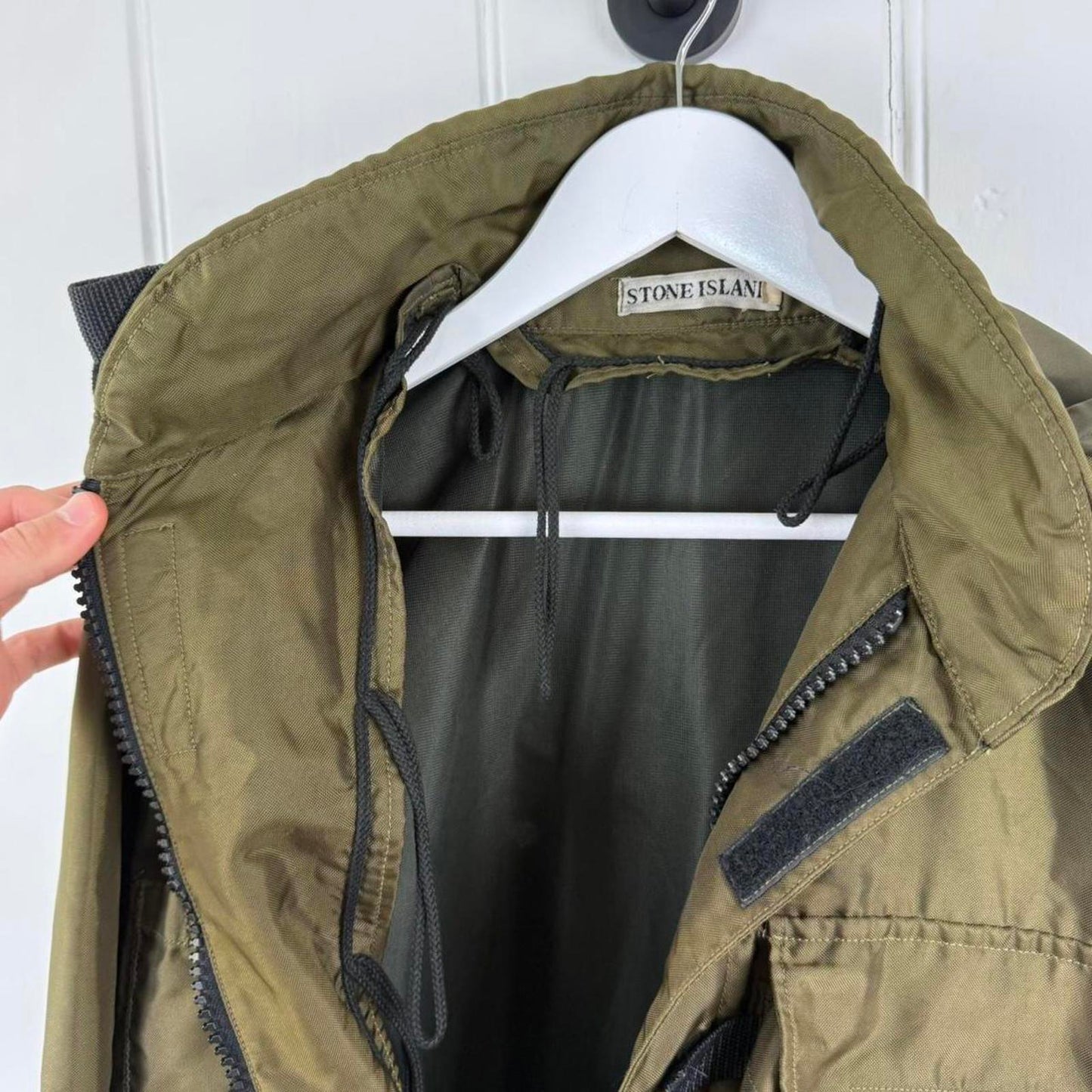 Stone Island Formula Steel Jacket Olive Green (M)