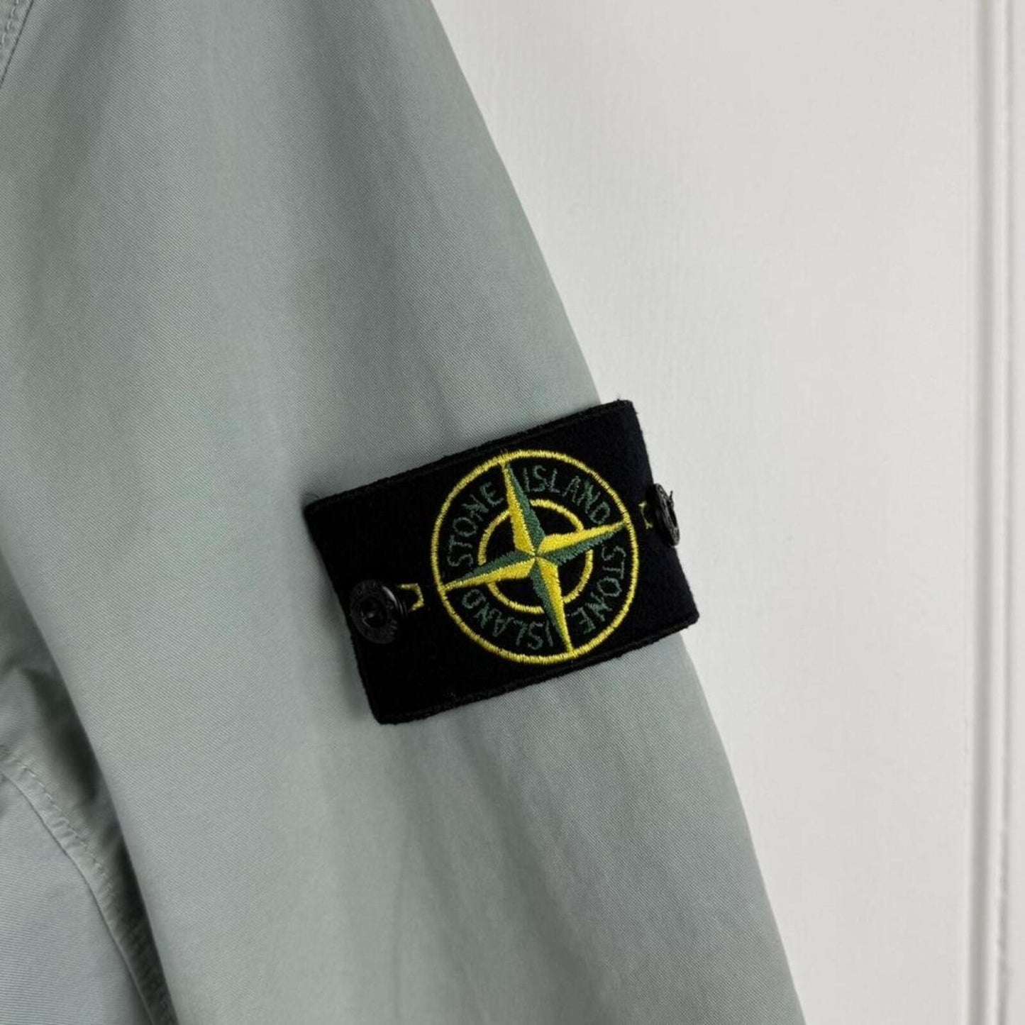 Stone Island Supima Cotton Twill Stretch-TC Jacket Sage Green (L)