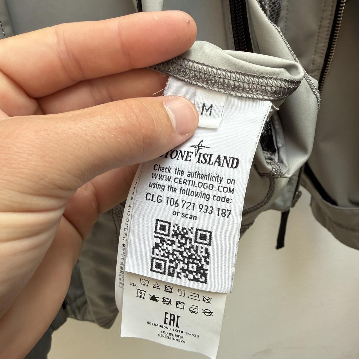 Stone Island Shadow Project Nylon-R Soft Shell Jacket Grey (M)