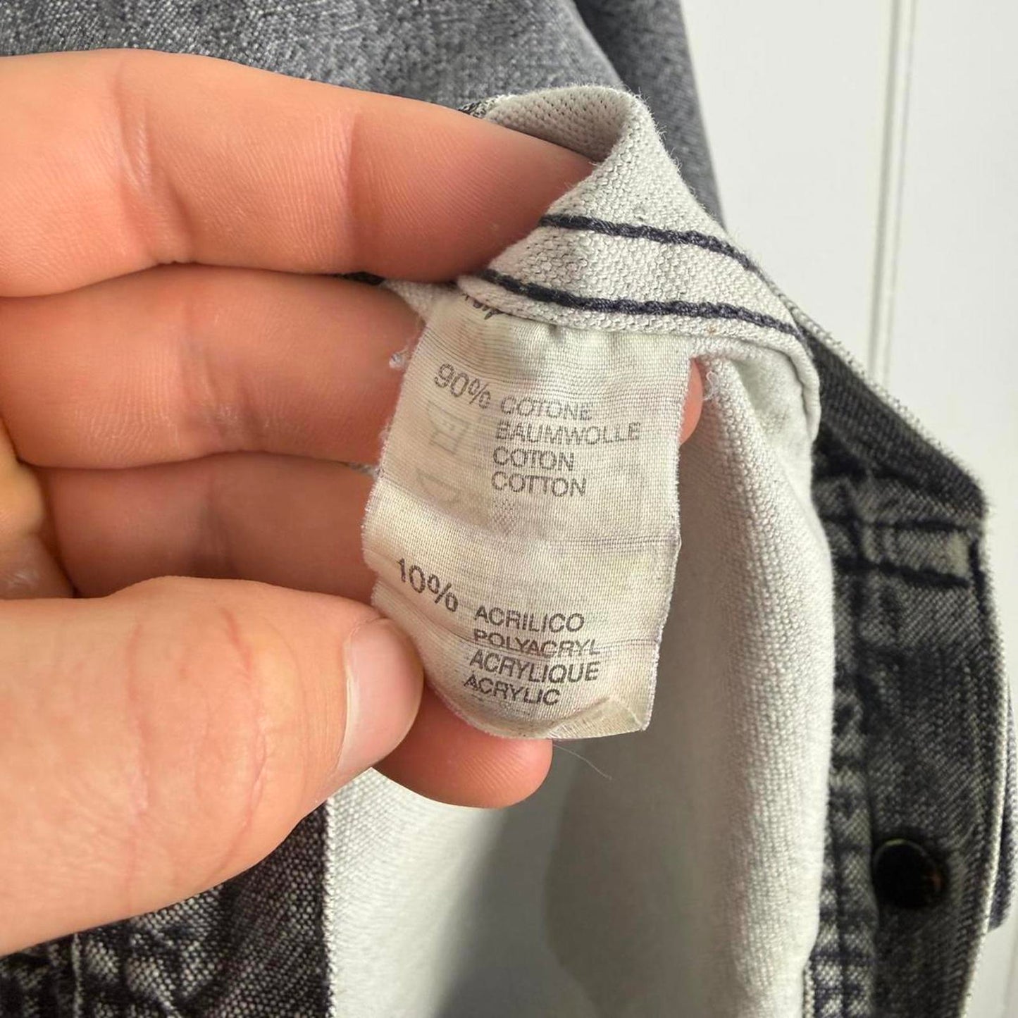 Stone Island Denim Carpenter Jacket Grey (M)
