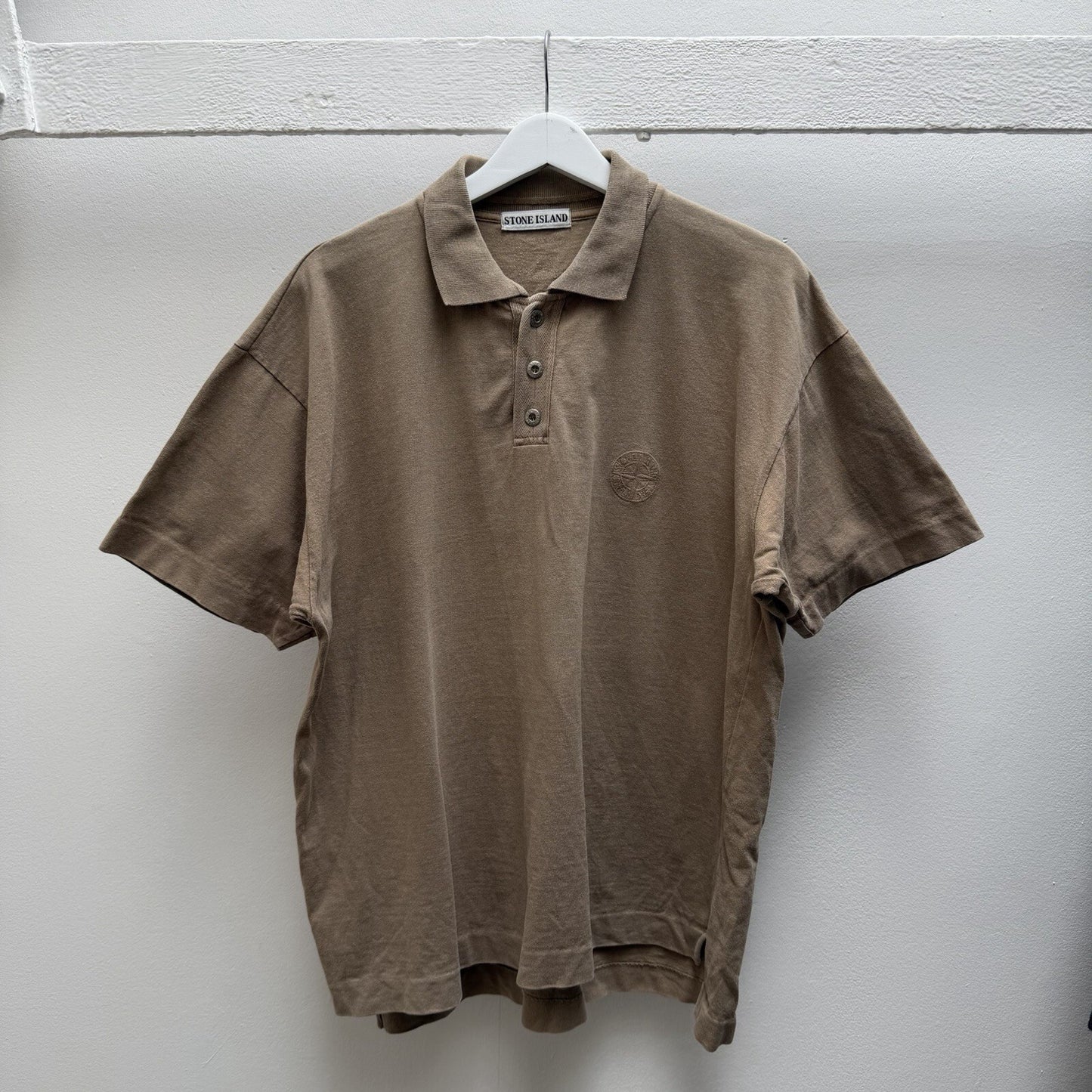 90’s Stone Island Polo Shirt (XL)