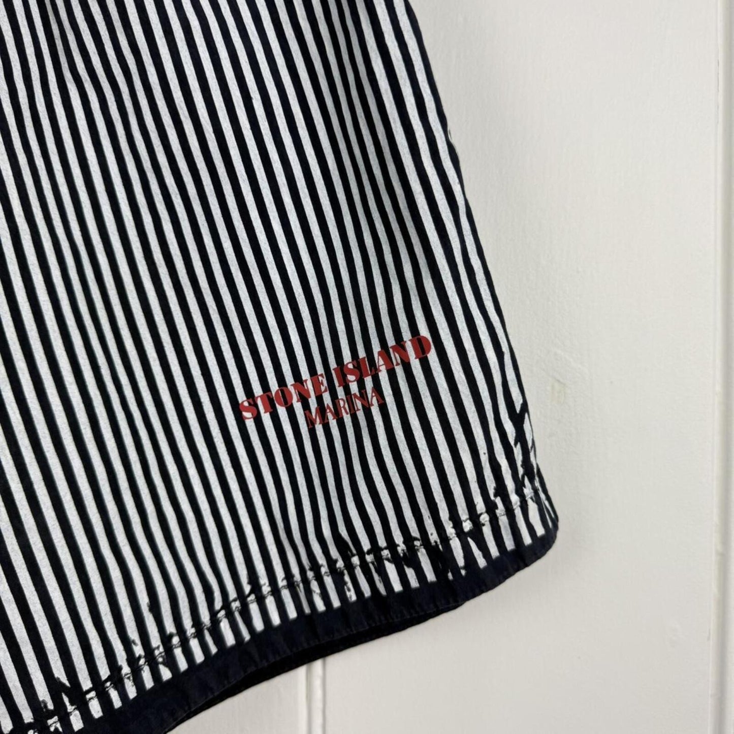 Stone Island Marina Shorts Navy Stripe (W36")