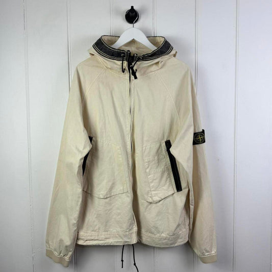 Stone Island 2006 Resin Canvas Utility Jacket (XL)