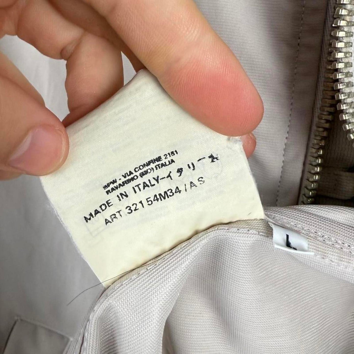 Stone Island SS2000 Nylam Zip Jacket (L)