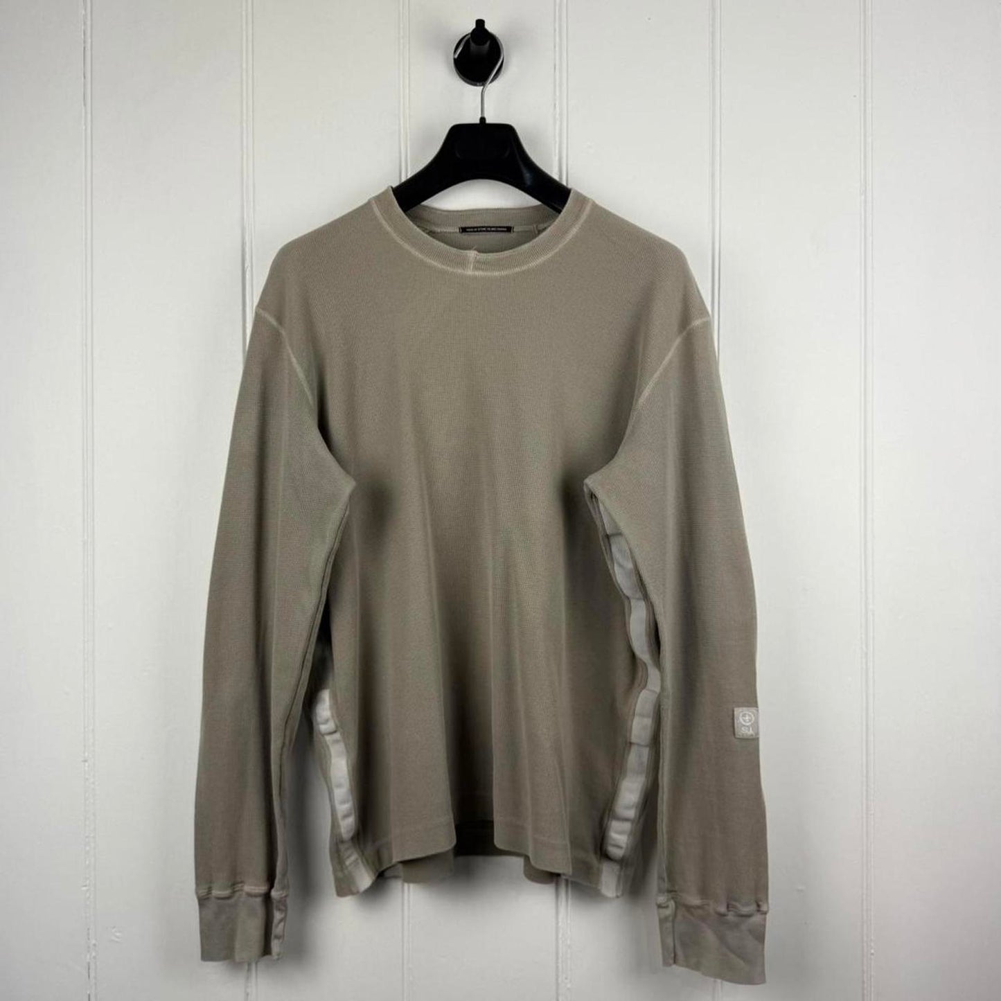 Stone Island Denims Waffle Knit Sweatshirt (XL)