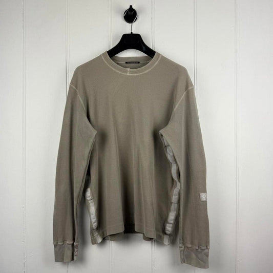 Stone Island Denims Waffle Knit Sweatshirt (XL)