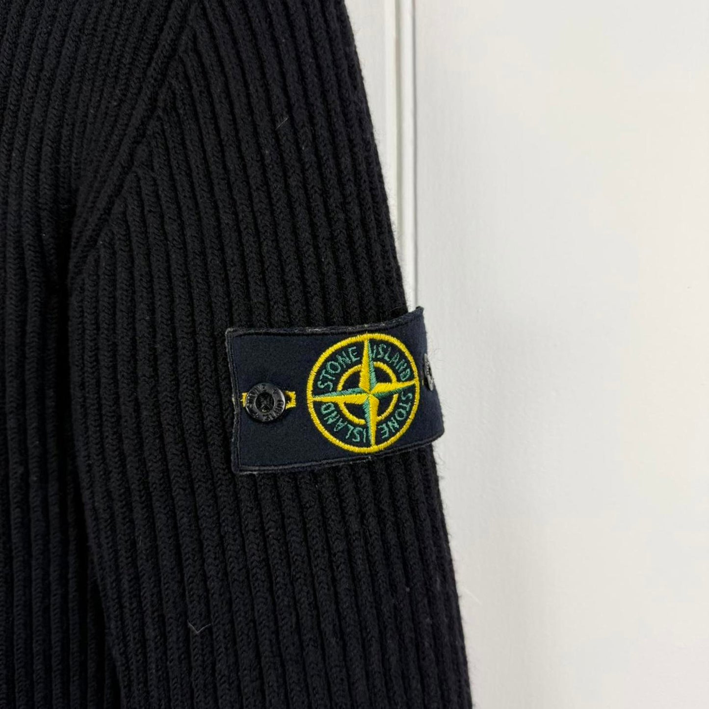 Stone Island Full Zip Rib Knit (M)