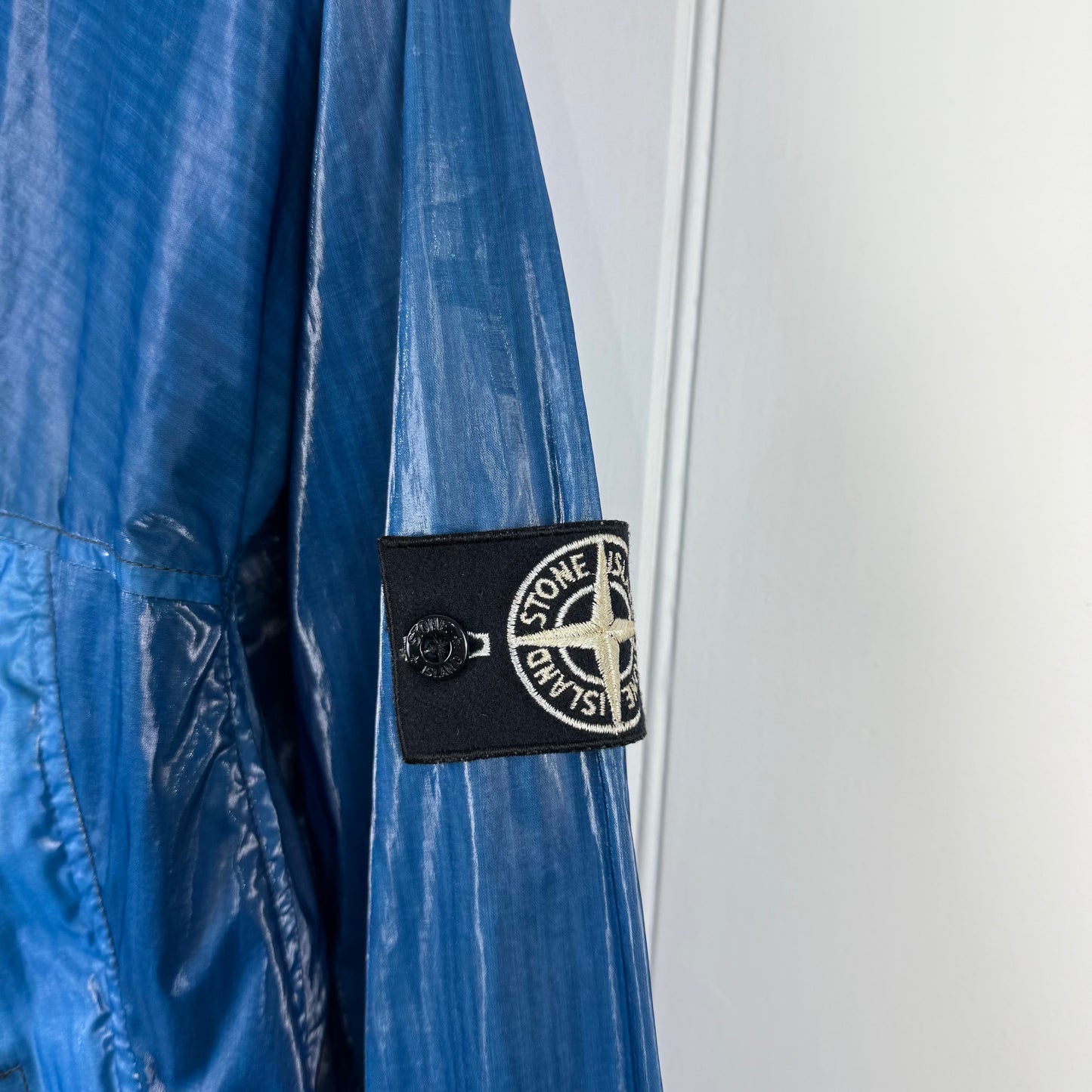 Stone Island Mussola Prismatica Blue Jacket (M)