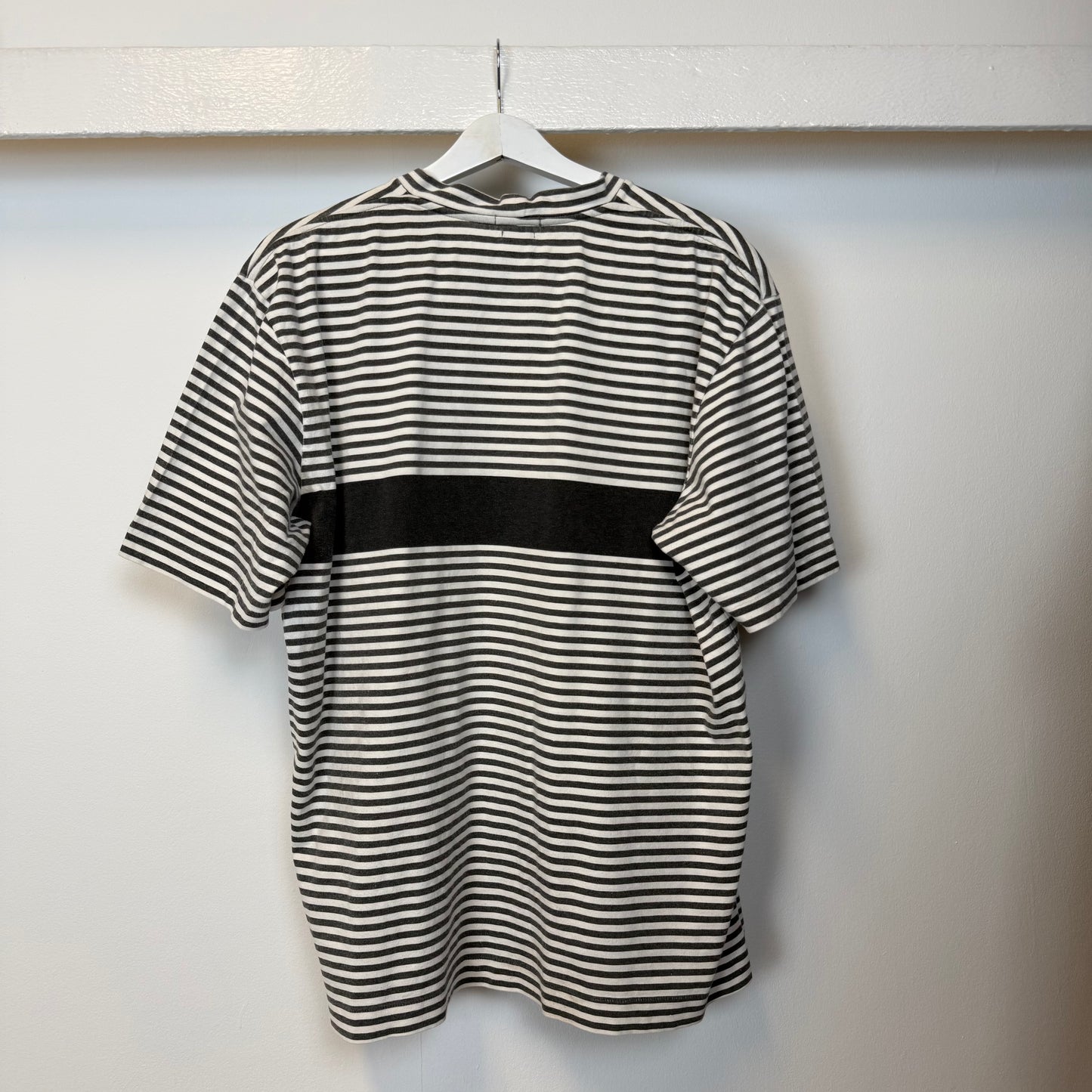 Early 00’s Stone Island Striped Logo T-shirt (XL)