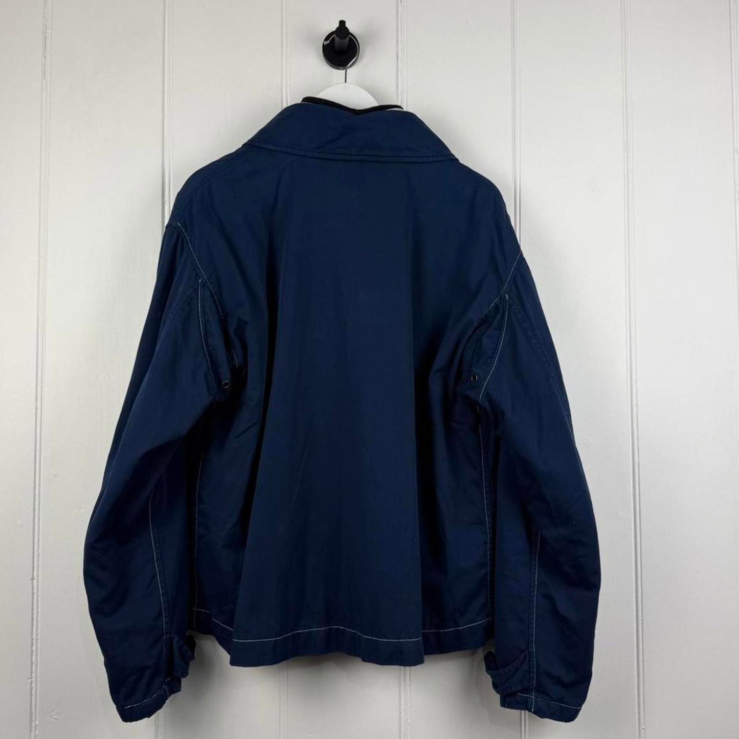 Stone Island Raso Gommato Jacket Navy (M)