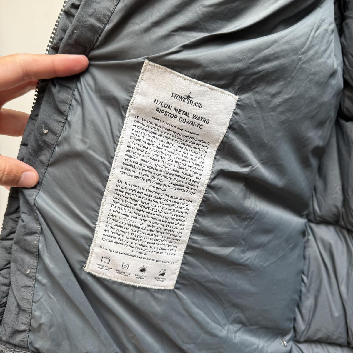 Stone Island Nylon Metal Watro Puffer Jacket (XXL)