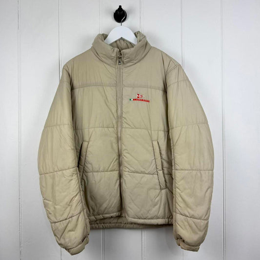 Luna Rossa Beige Puffer Jacket (L)