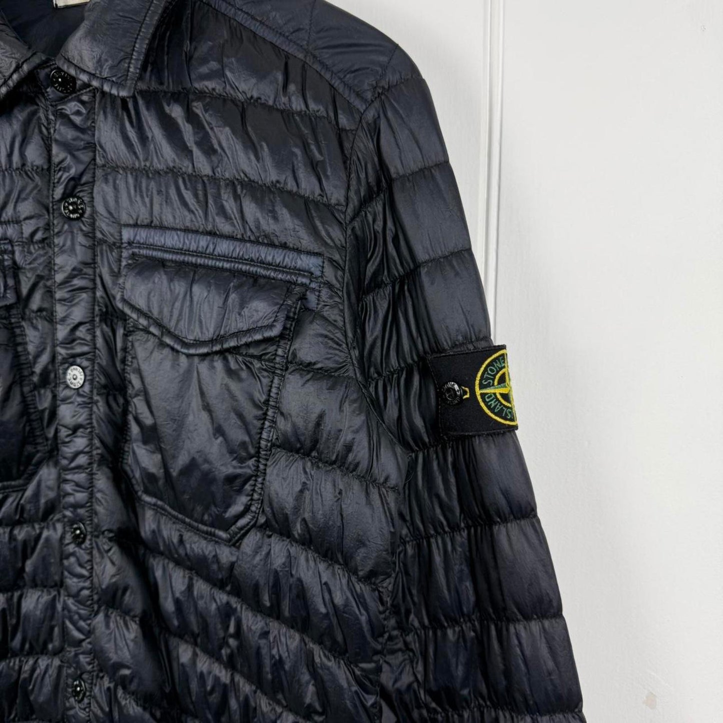 Stone Island Garment Dyed Down Overshirt (M)