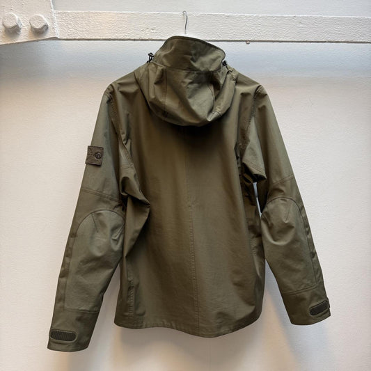 Stone Island Ghost Piece Tank Shield Jacket – Olive Green (M)