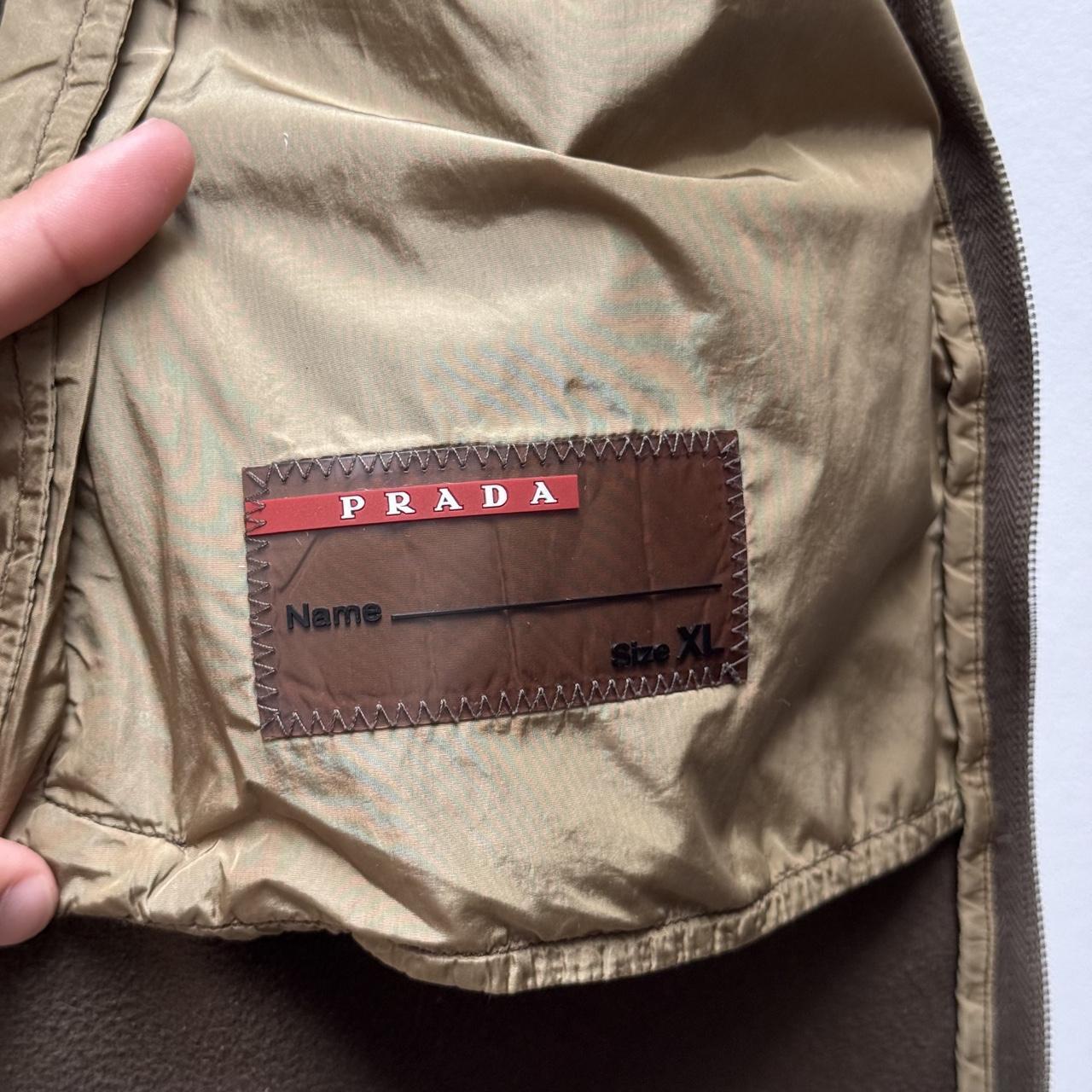 Prada Sport Fleece Hooded Jacket (XL)