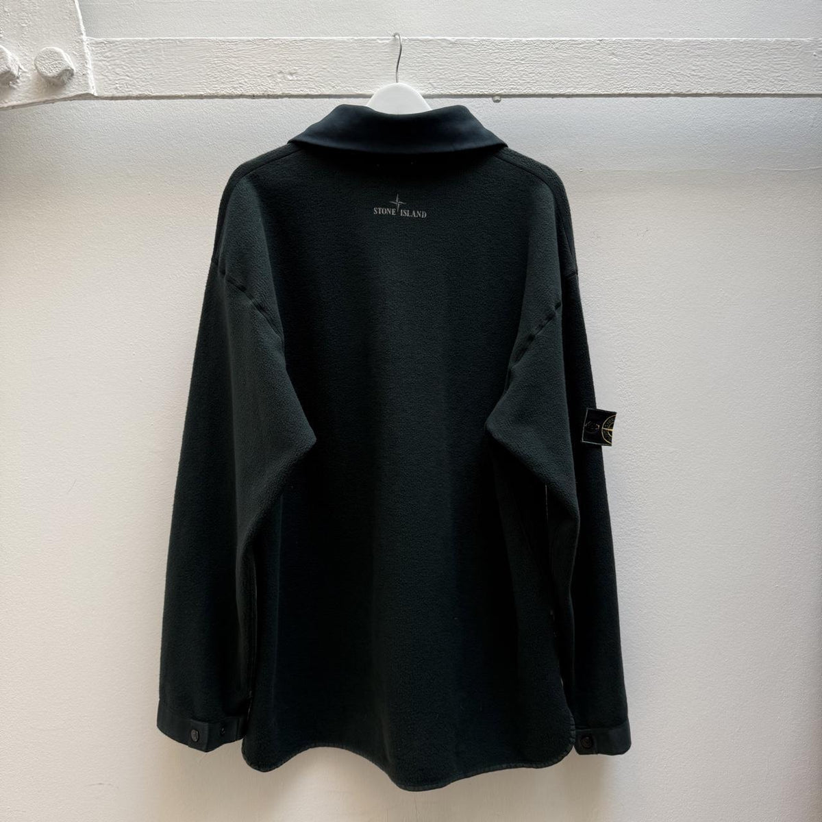 Stone Island Vintage 1990s Reversible Quarter Zip Fleece (XXL)