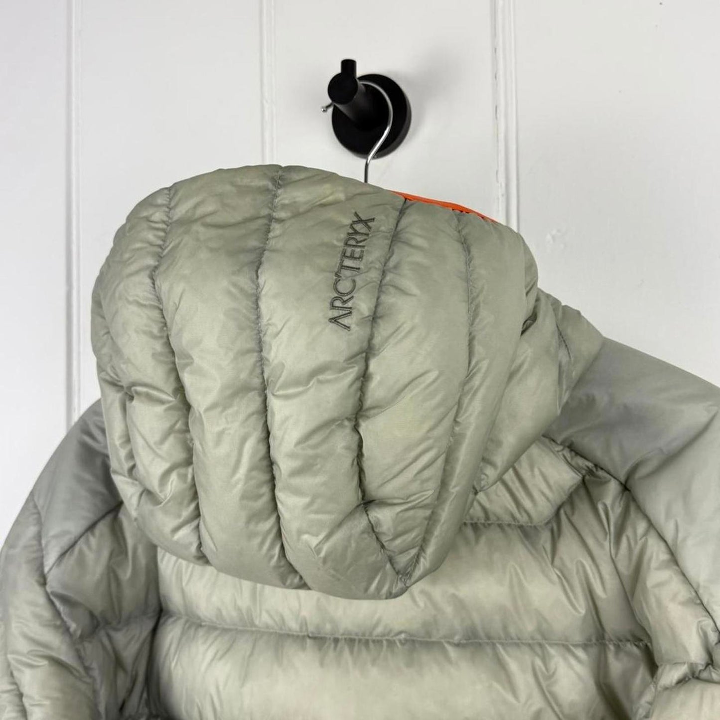 Arc’teryx Cerium Hoody (Grey/Orange Trim) (L)