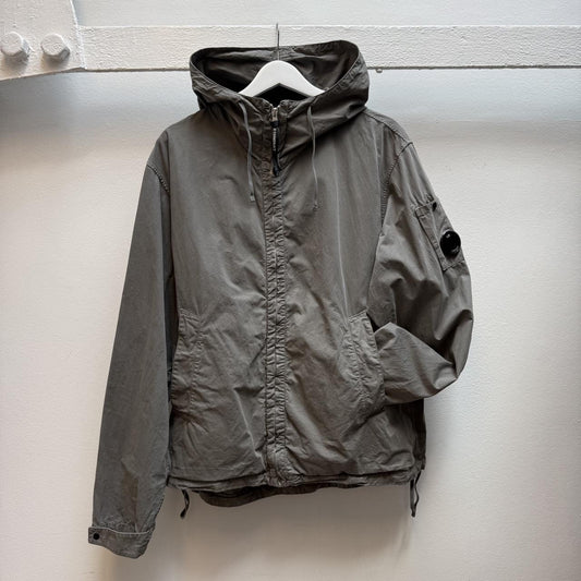 C.P. Company Garment Dyed Hooded Jacket (L)