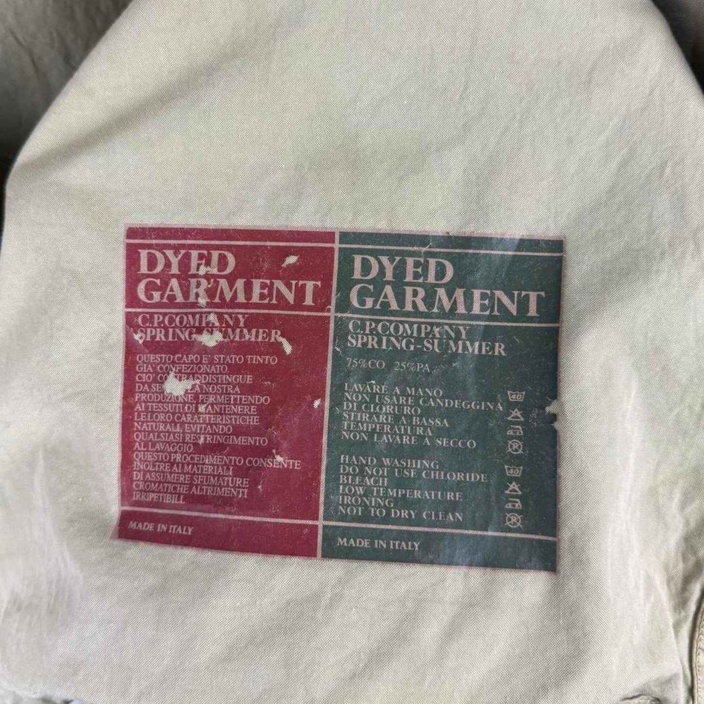 C.P. Company Dyed Garment Hooded Jacket (XL)