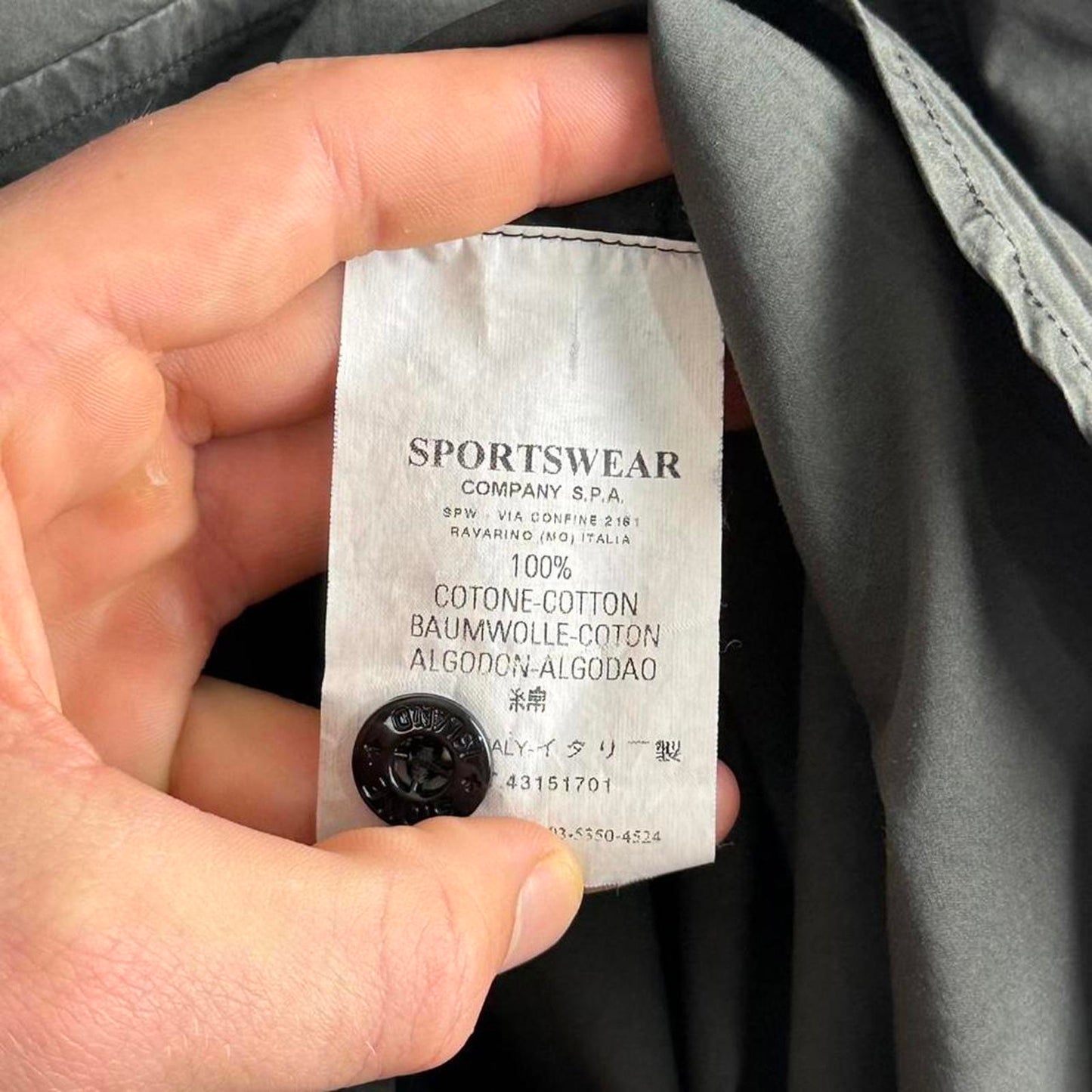 Stone Island Cotton Overshirt (XXL)