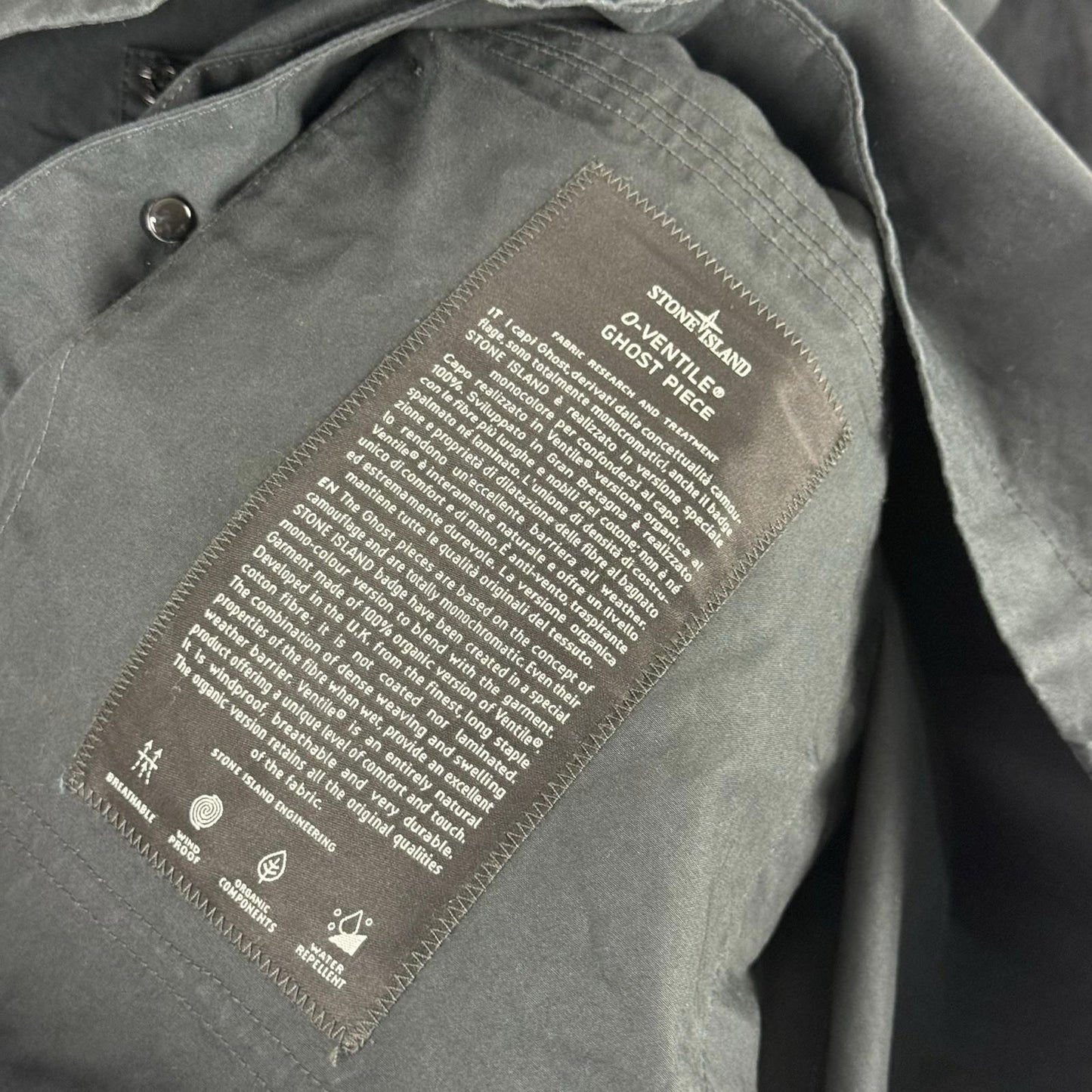 Stone Island Ghost O Ventile Chore Jacket (XL)