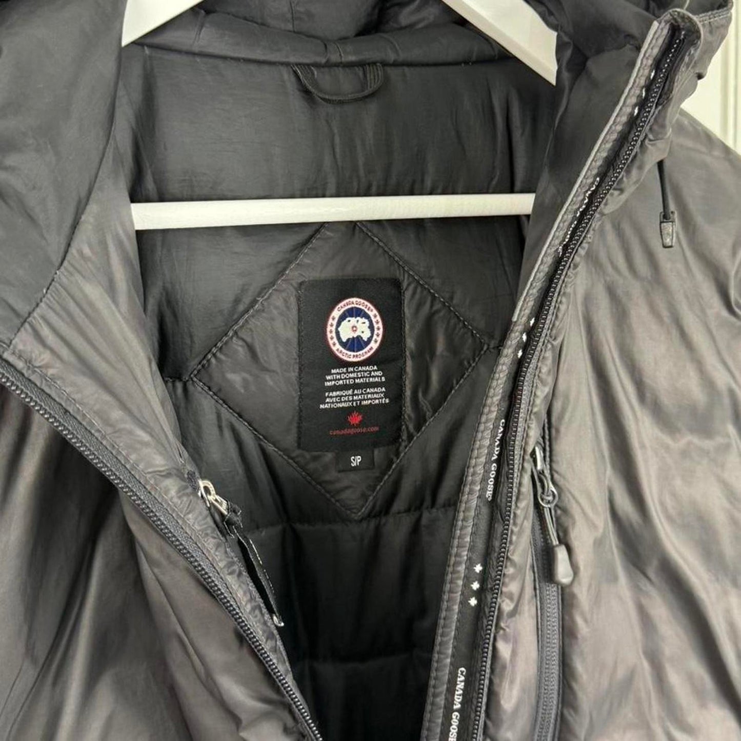 Canada Goose Lodge Down Puffer Jacket Graphite (M)