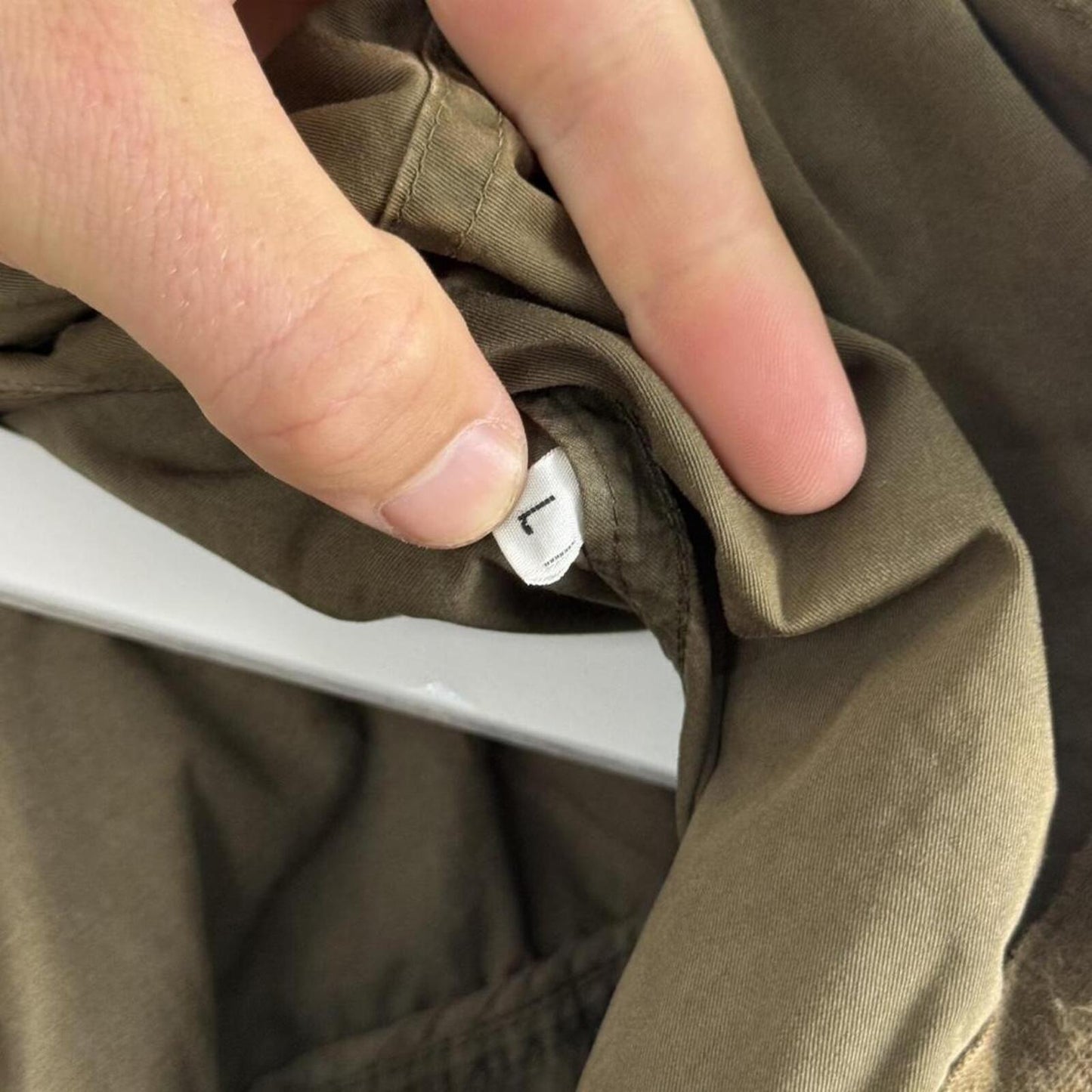 CP Company Cotton Canvas Jacket Olive (L)
